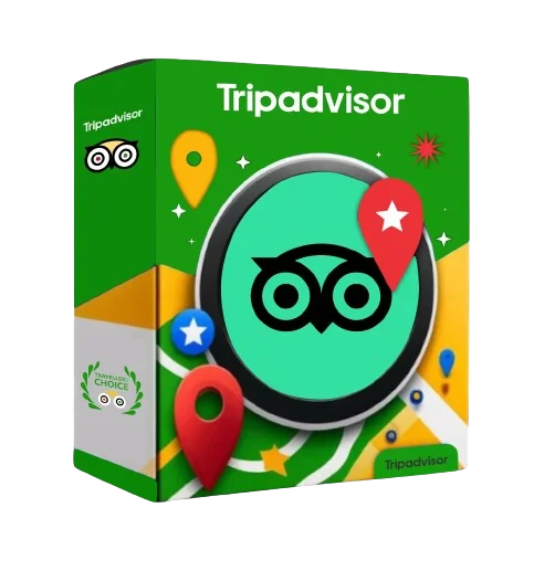 Pack de 50 reseñas verificadas en TripAdvisor